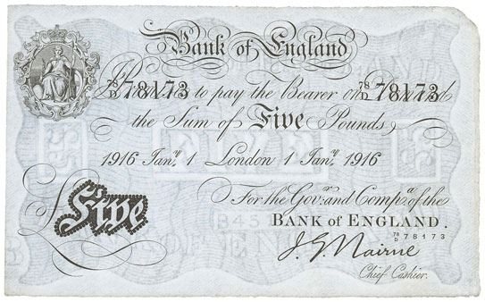 Warwick and Warwick Banknotes Auction Report 17th February 2016