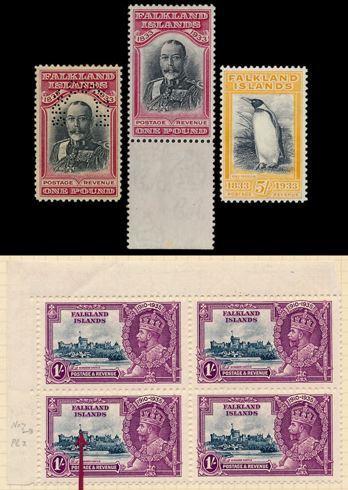 Falkland Island collection in March stamp auction