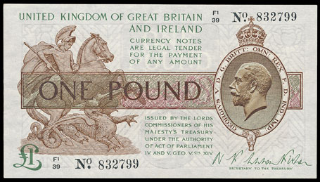 Banknotes Auction Report 21st October 2020