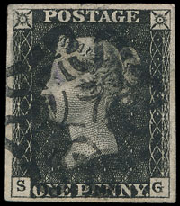 A 'œvaluable' Penny Black