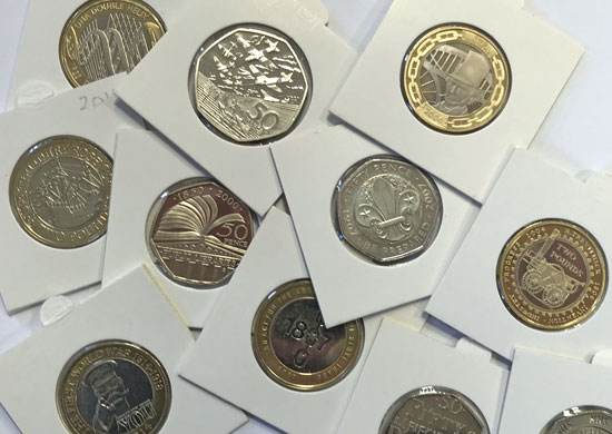 Found an unusual £2, £1 or 50p coin in your pocket change?