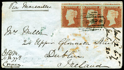 Crimea War Correspondence in August Auction