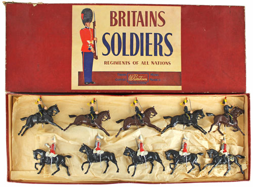 Excellent range of Britains Model Soldiers in our 20th July 2016 auction