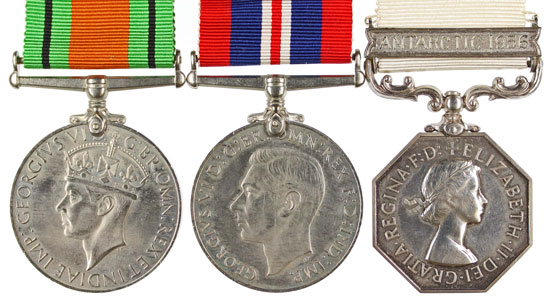 1956 Antarctic Expedition Polar Medal group and Rolex watch in 18th October Medal Auction