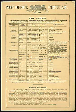 The Birth of the Postcard