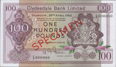 Fantastic Scottish banknote collection to be offered in our 15th August 2018 auction.