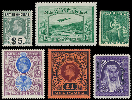 Warwick & Warwick stamp auction report 1st June 2016