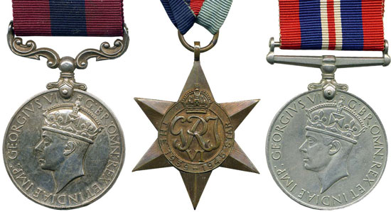 1940 Retreat to Dunkirk DCM in 9th December Medal Auction