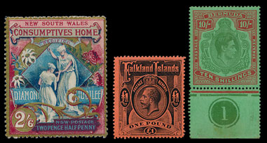 November 2019 stamp auction