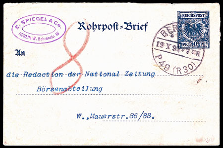 Pneumatic Posts of Europe