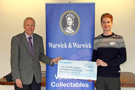 Warwick & Warwick Charitable Donation