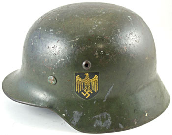 Scarce WW2 German Kriegsmarine Helmet in 22nd April Auction