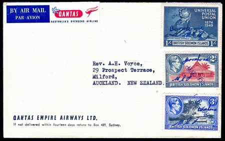 Barakoma Airfield, Solomon Islands, Cancellations