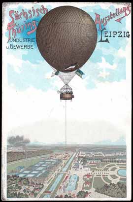 Rare Balloon Postcards