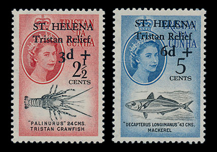 The story behind the overprints: 1961 Tristan Relief Fund
