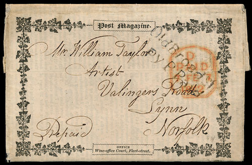 GB Postal History Highlights from our January 2019 stamp sale