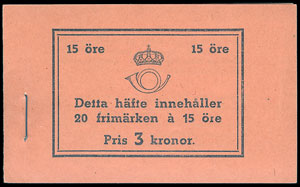 Exceptional specialist Sweden booklet collection