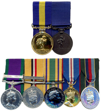 Unique Royal Humane Society Police Medal group to WO2 and Police Constable Rob McNeill