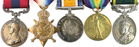 Warwick & Warwick medal auction report 18th February 2015