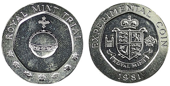 Royal Mint Trial Coins to be offered in our 17th April 2019 auction.