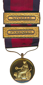 Army Gold Medal to be offered in our 19th February 2025 auction.