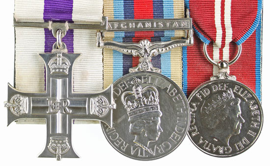 2010 Royal Marine Gallantry in Afghanistan in 19th October Medal Auction
