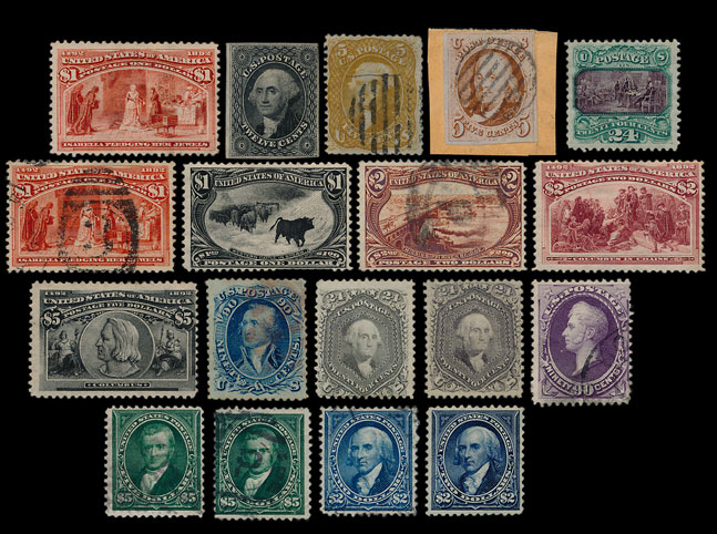 Incredible U.S.A. Stamps and Postal History section