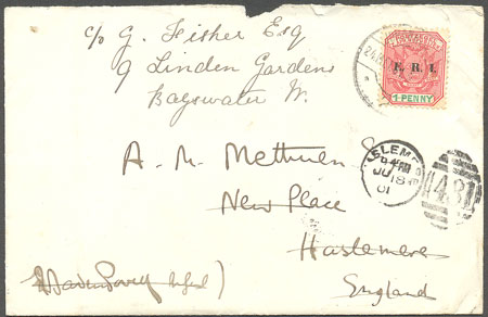 Letter written by Robert Baden-Powell