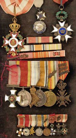 Unique WWI Lake Tanganyika Naval Expedition DSO group to Commander G.B. Spicer-Simson R.N.