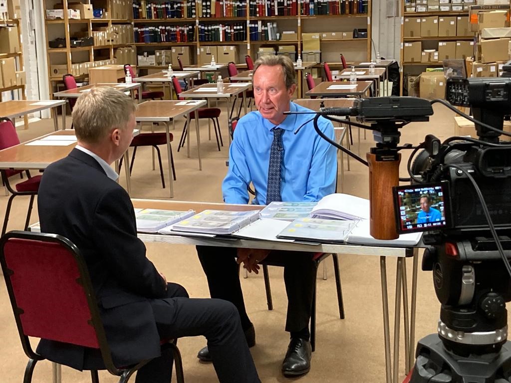 Our senior valuer Richard Beale interviewed on BBC News!