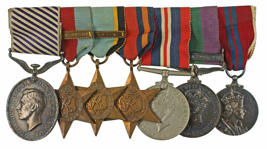 A rare DFM group to a Battle of Britain Blenheim Air Gunner in 19th August 2020 Medal & Militaria Auction