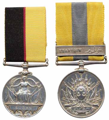 1898 Battle Of Omdurman Charger's Medals