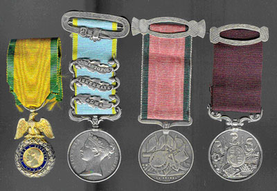 1854 Unsung Crimean Hero, Sergeant William White, 7th Royal Fusilers