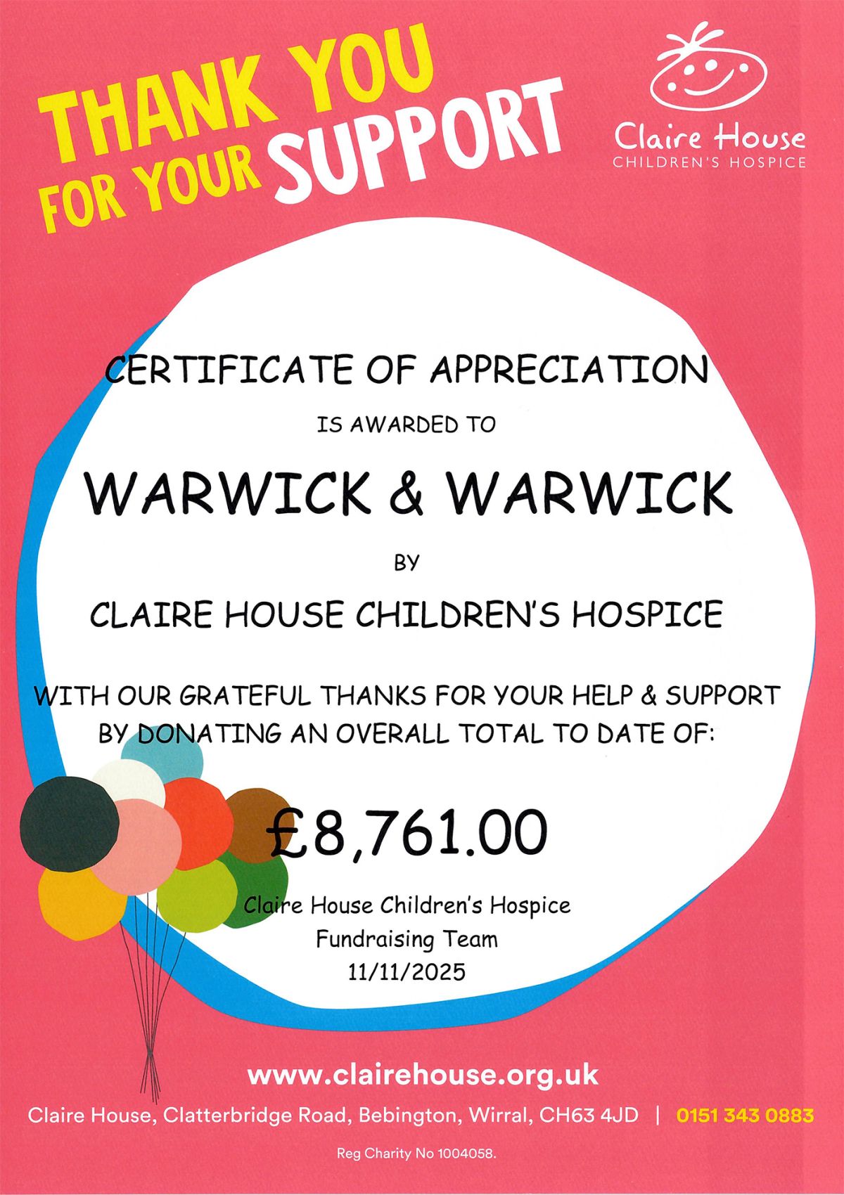 Claire House Children's Hospice